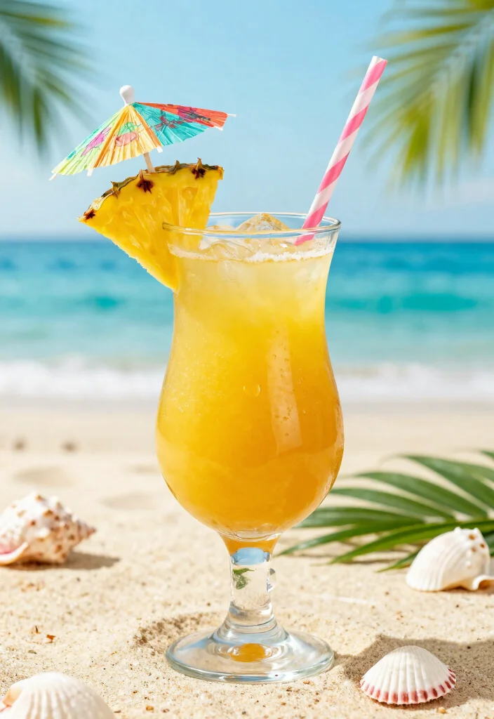 17 Crown Peach Cocktail Recipes Sweet & Smooth - 15. Crown Peach Paradise 1