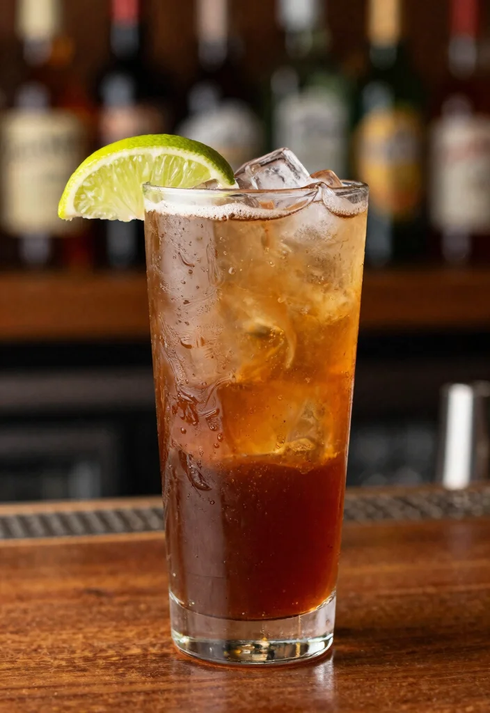 17 Crown Peach Cocktail Recipes Sweet & Smooth - 17. Crown Peach & Cola 1