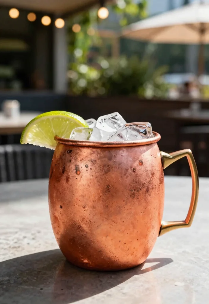 17 Crown Peach Cocktail Recipes Sweet & Smooth - 7. Crown Peach Mule 1