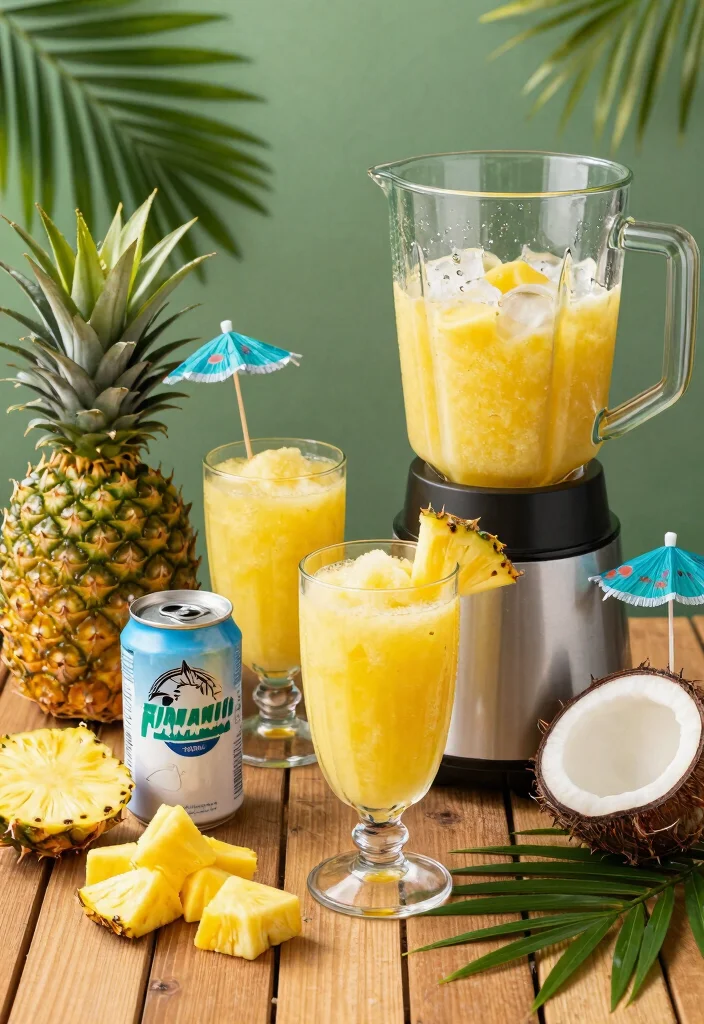 17 Freezer Door Cocktail Recipes for Make-Ahead Drinks - 1. Tropical Paradise Slush 1