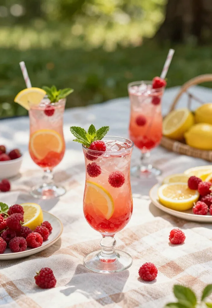 17 Freezer Door Cocktail Recipes for Make-Ahead Drinks - 10. Raspberry Lemonade Spritz 1
