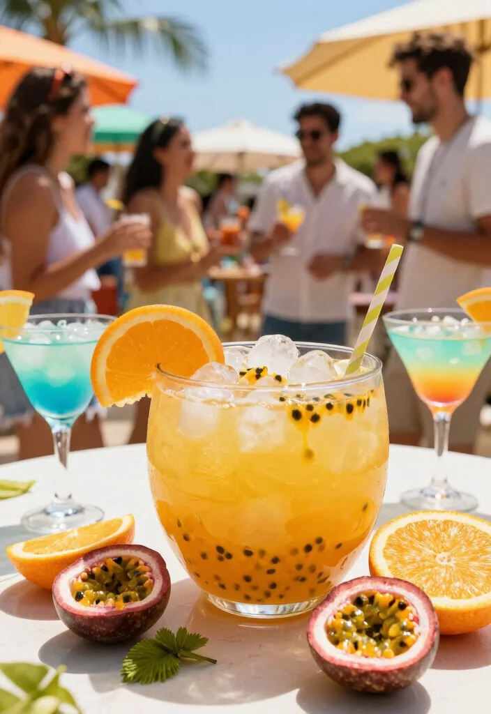 17 Freezer Door Cocktail Recipes for Make-Ahead Drinks - 17. Passion Fruit Punch 1