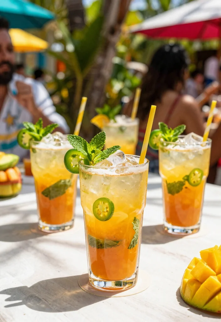 17 Freezer Door Cocktail Recipes for Make-Ahead Drinks - 7. Spicy Mango Mojito 1