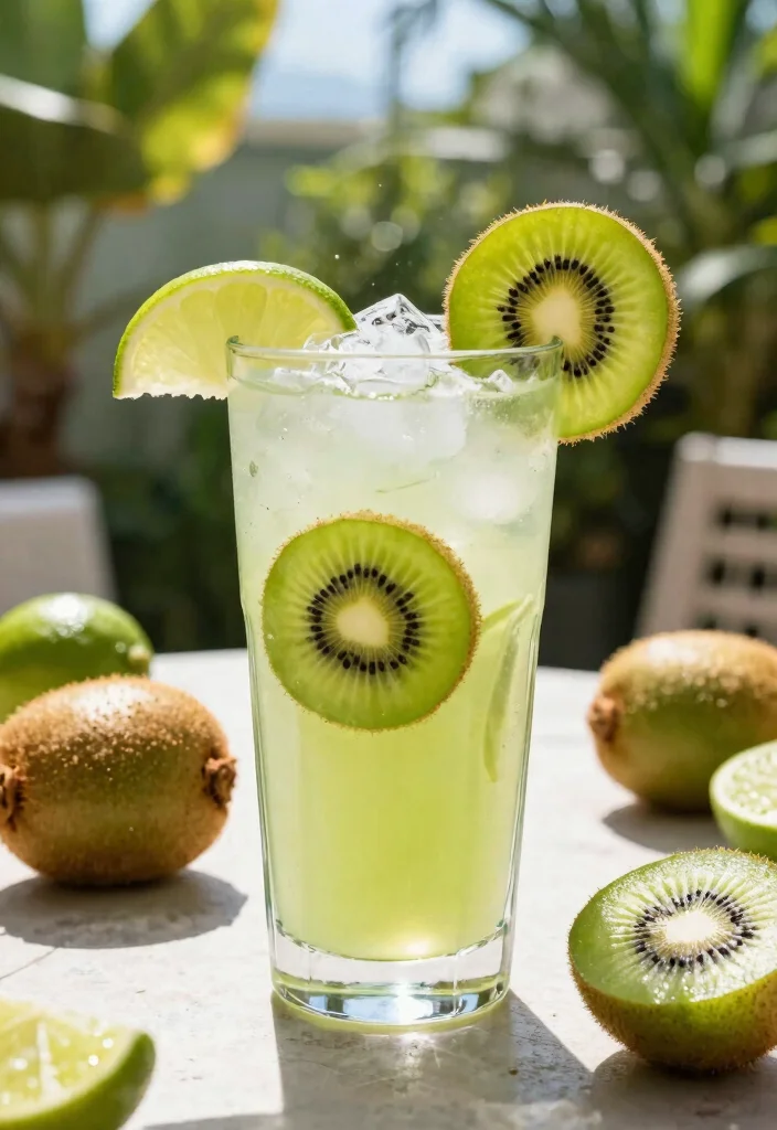 17 Freezer Door Cocktail Recipes for Make-Ahead Drinks - 8. Kiwi Lime Refresher 1