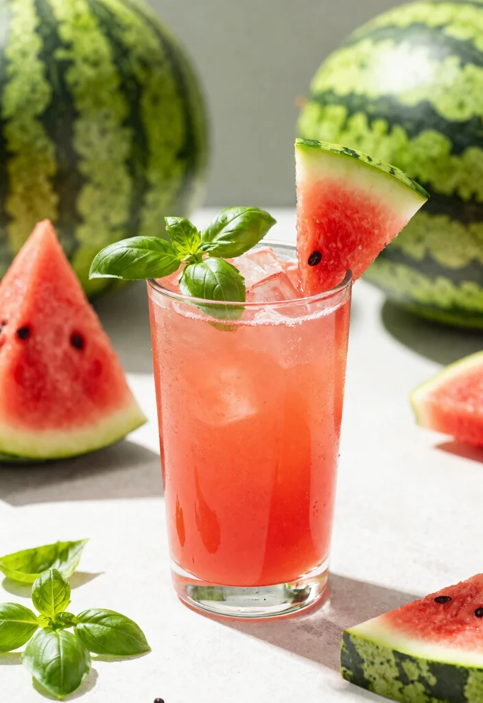 17 Frozen Old Fashioned Cocktail Recipes for Summer - 11. Watermelon Basil Old Fashioned 1