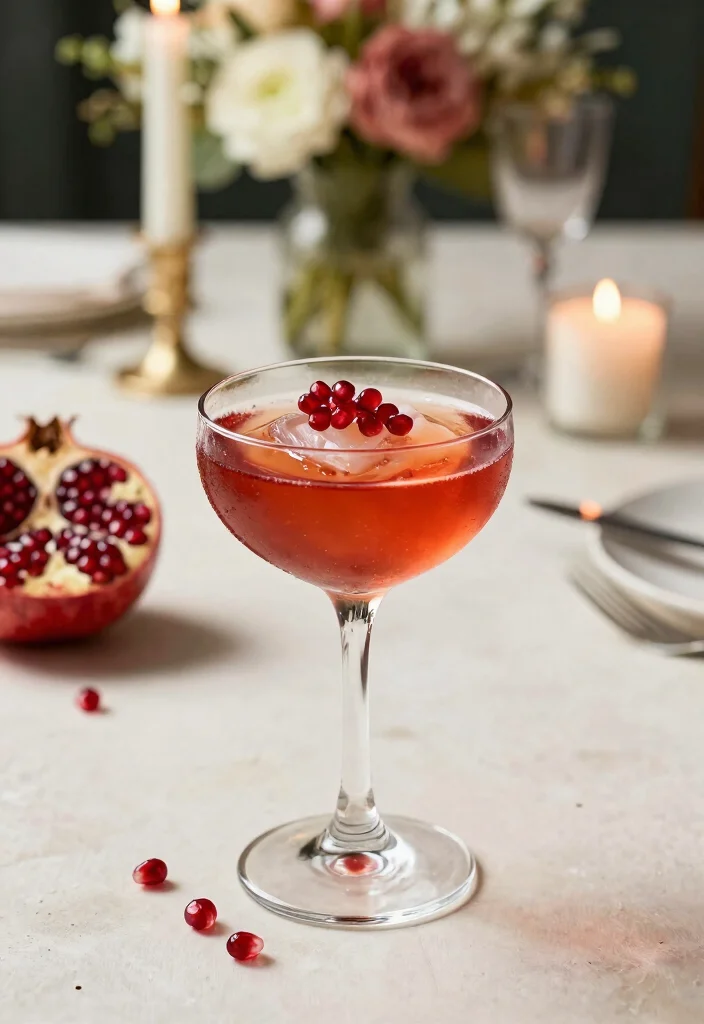 17 Frozen Old Fashioned Cocktail Recipes for Summer - 12. Pomegranate Old Fashioned 1