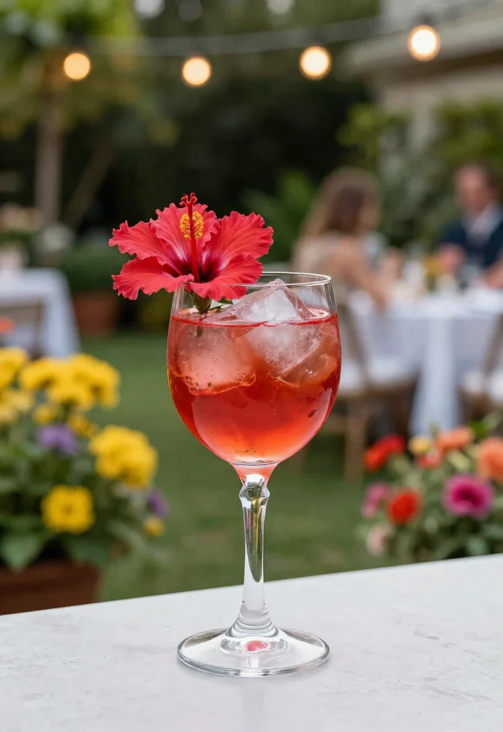 17 Frozen Old Fashioned Cocktail Recipes for Summer - 13. Hibiscus Old Fashioned 1