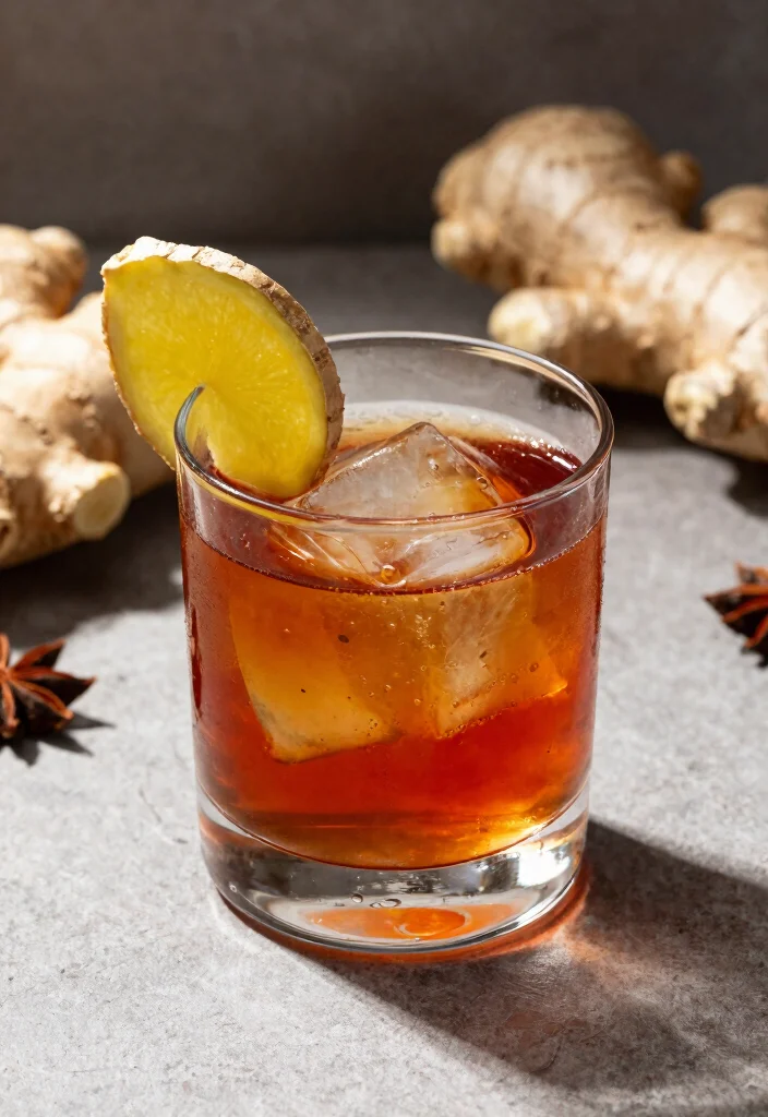 17 Frozen Old Fashioned Cocktail Recipes for Summer - 4. Spicy Ginger Old Fashioned 1