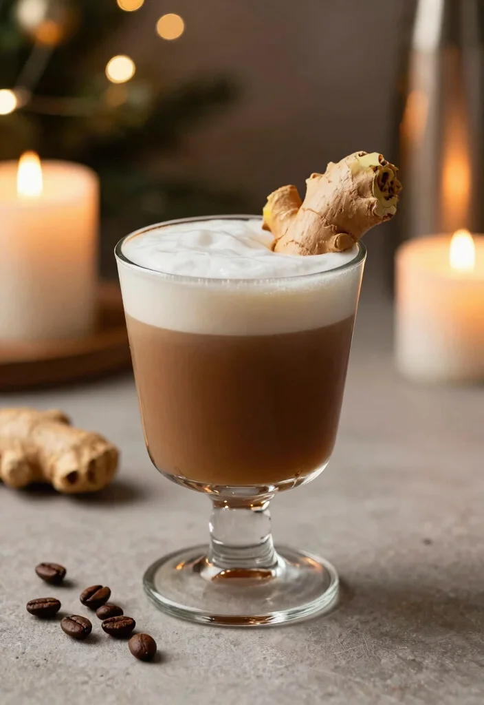 17 Gingerbread Old Fashioned Cocktail Recipes for Holidays - 11. Ginger Mocha Old Fashioned 1
