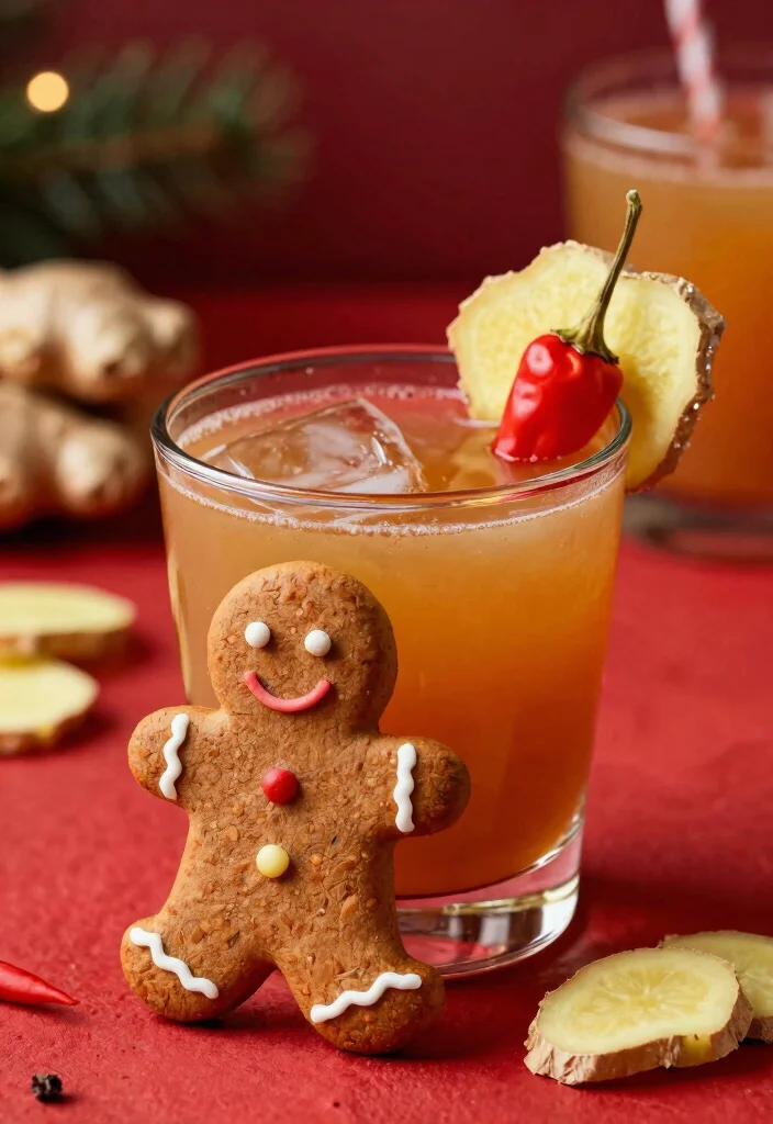 17 Gingerbread Old Fashioned Cocktail Recipes for Holidays - 15. Gingerbread Old Fashioned with Chili 1