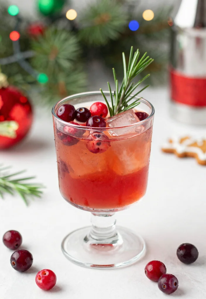 17 Gingerbread Old Fashioned Cocktail Recipes for Holidays - 7. Cranberry Gingerbread Old Fashioned 1