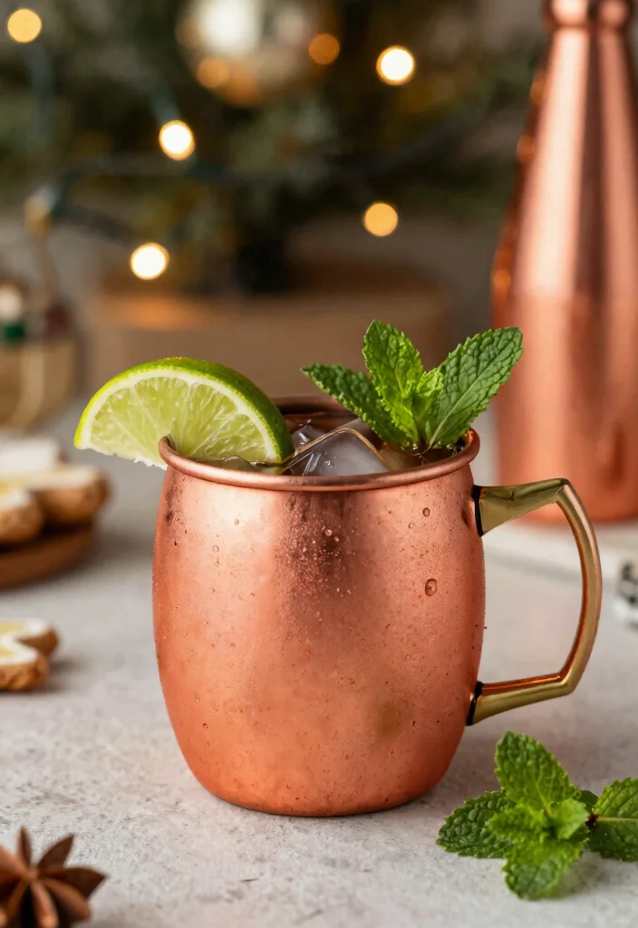17 Gingerbread Old Fashioned Cocktail Recipes for Holidays - 9. Gingerbread Old Fashioned Mule 1