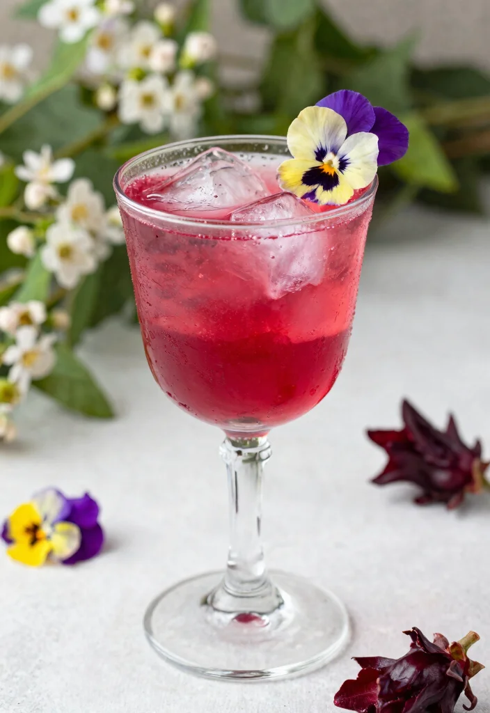 17 Old Fashioned Bourbon Cocktail Recipes with a Modern Twist - 12. Hibiscus Old Fashioned 1