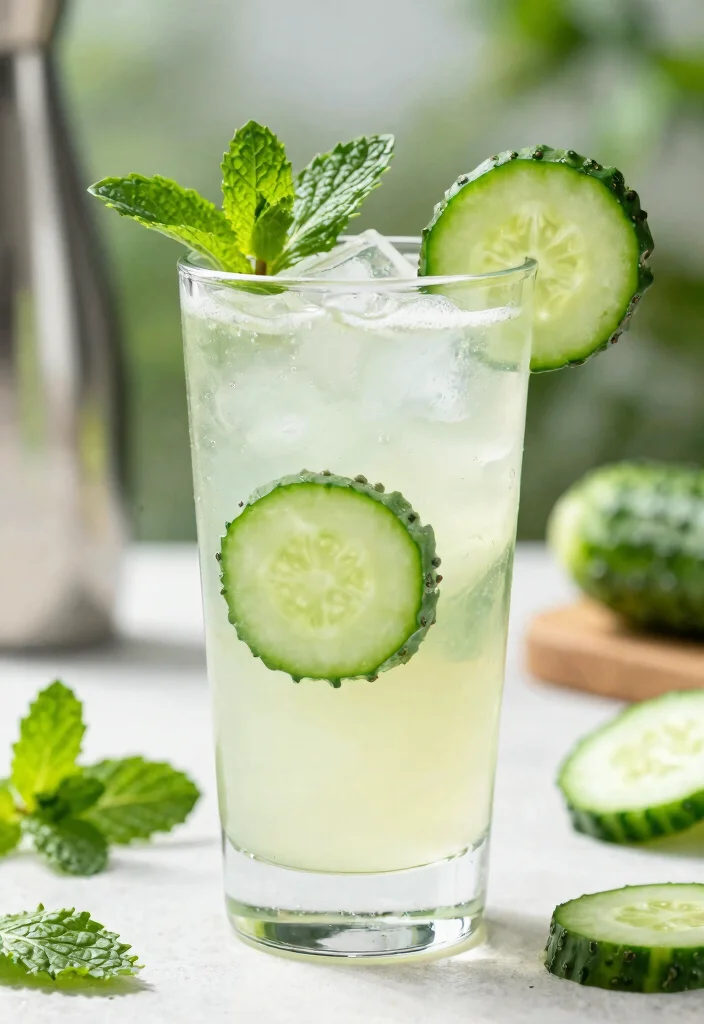 17 Old Fashioned Bourbon Cocktail Recipes with a Modern Twist - 15. Cucumber Mint Old Fashioned 1