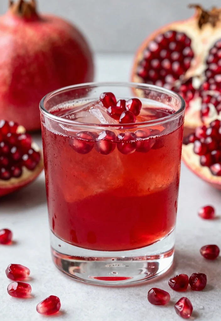 17 Old Fashioned Bourbon Cocktail Recipes with a Modern Twist - 17. Pomegranate Old Fashioned 1