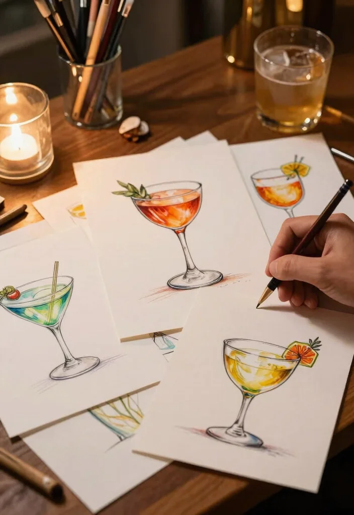 17 Old Fashioned Cocktail Drawing Ideas for Inspiration - Conclusion 1