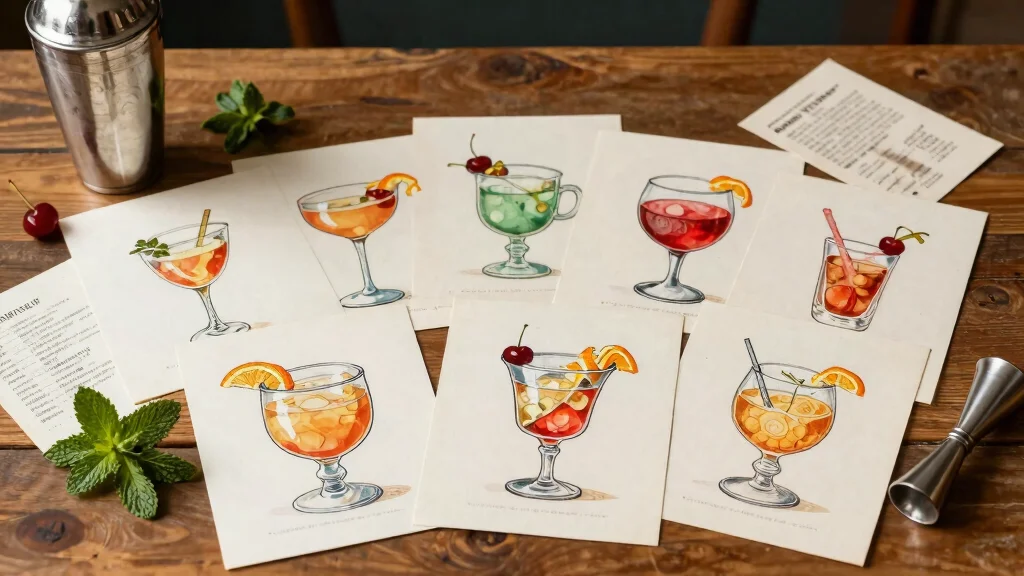 17 Old Fashioned Cocktail Drawing Ideas for Inspiration