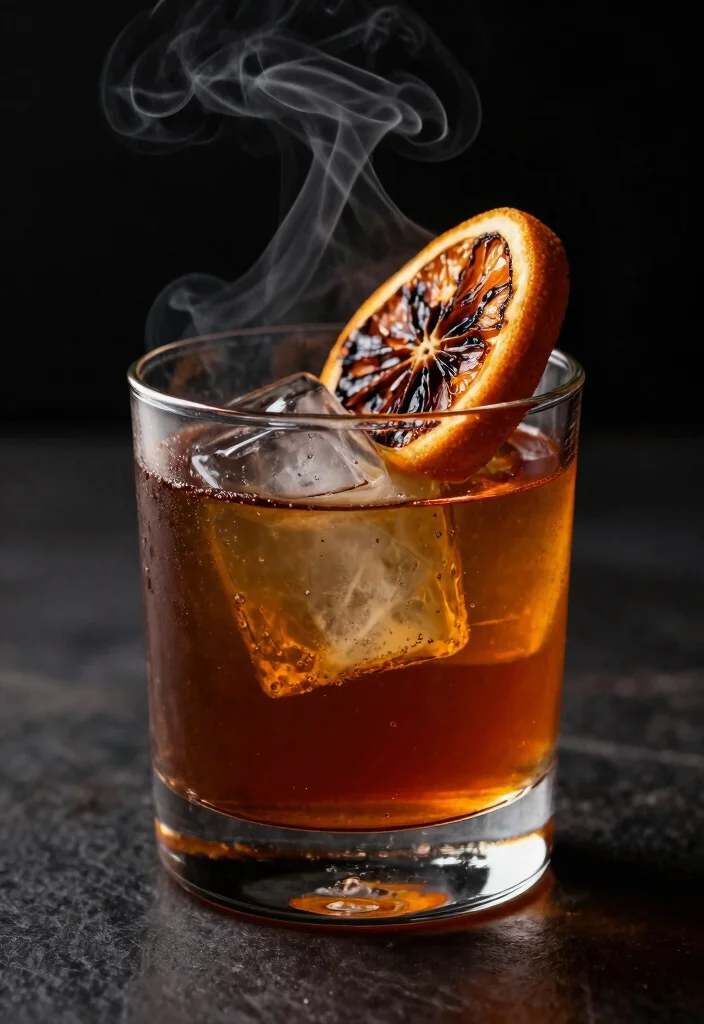 17 Pecan Old Fashioned Cocktail Recipes with Nutty Depth - 11. Smoky Pecan Old Fashioned 1