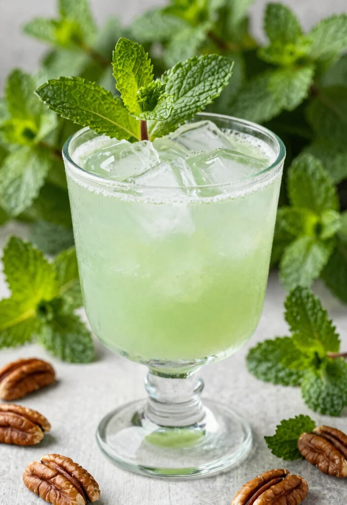 17 Pecan Old Fashioned Cocktail Recipes with Nutty Depth - 17. Pecan Mint Old Fashioned 1