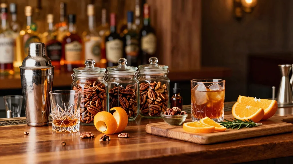 17 Pecan Old Fashioned Cocktail Recipes with Nutty Depth