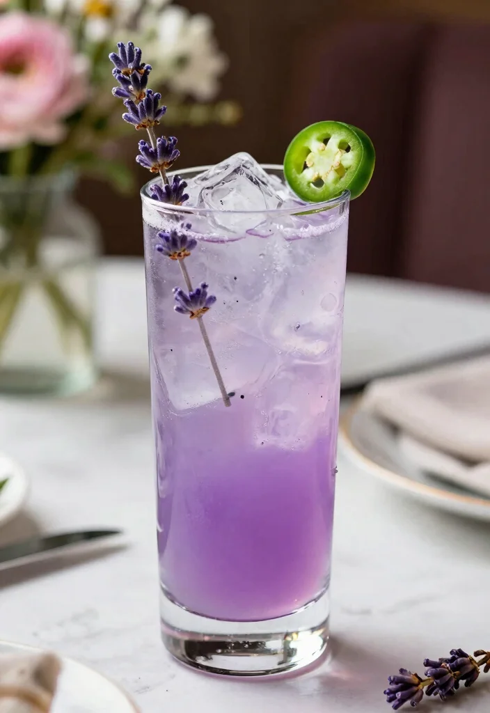 17 Spicy Paloma Cocktail Recipes with a Bold Kick - 14. Spicy Lavender Paloma 1