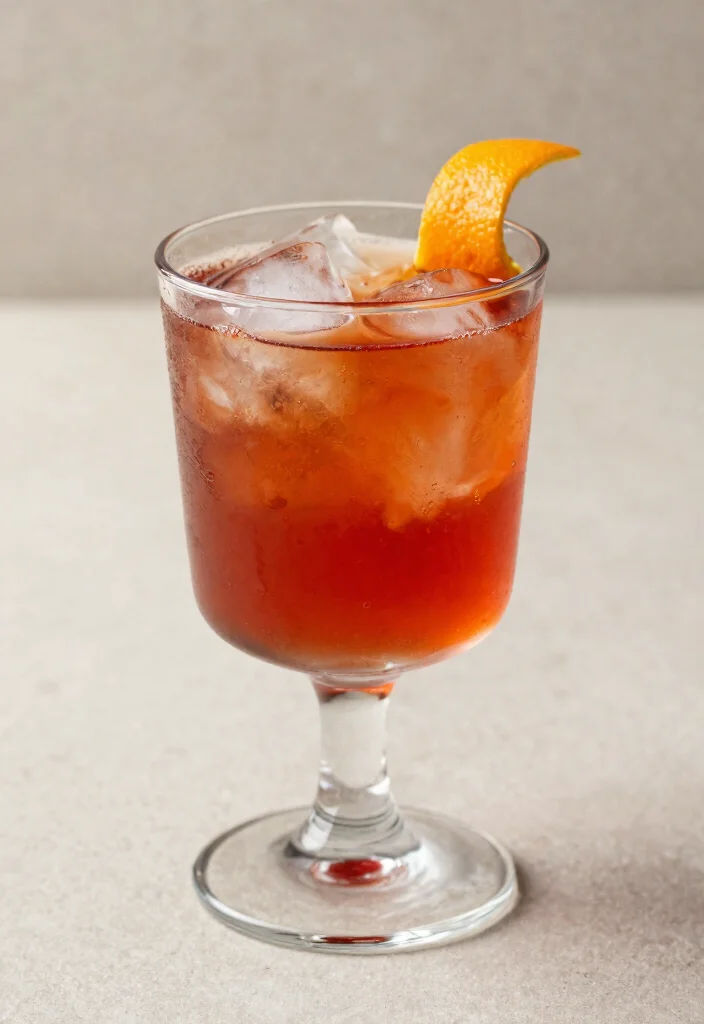 17 St Germain and Gin Cocktail Recipes with Floral Notes - 10. Floral Negroni 1