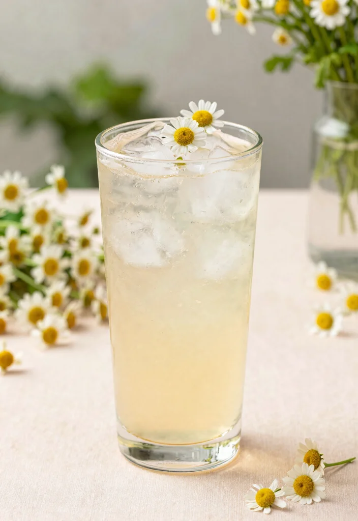 17 St Germain and Gin Cocktail Recipes with Floral Notes - 12. Chamomile & St Germain Refresher 1