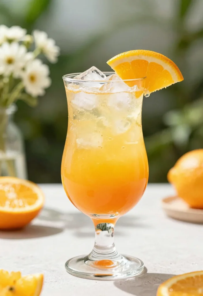 17 St Germain and Gin Cocktail Recipes with Floral Notes - 17. Floral Citrus Spritzer 1