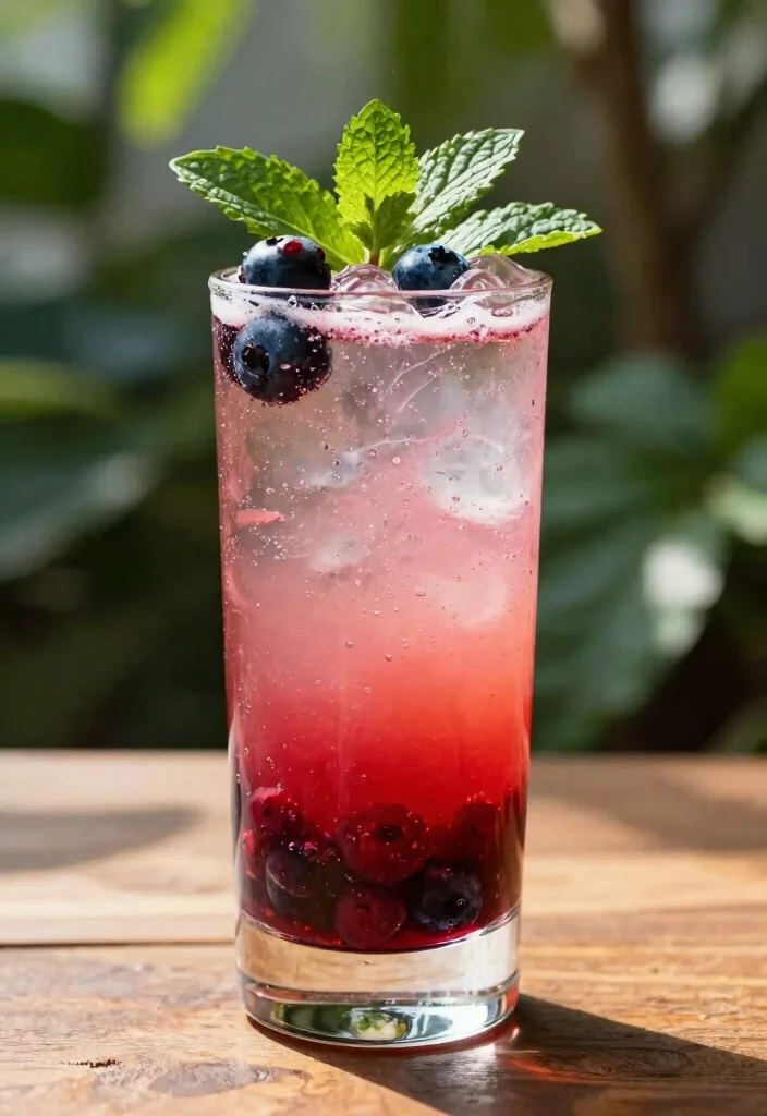 17 St Germain and Gin Cocktail Recipes with Floral Notes - 2. Floral Berry Bliss 1