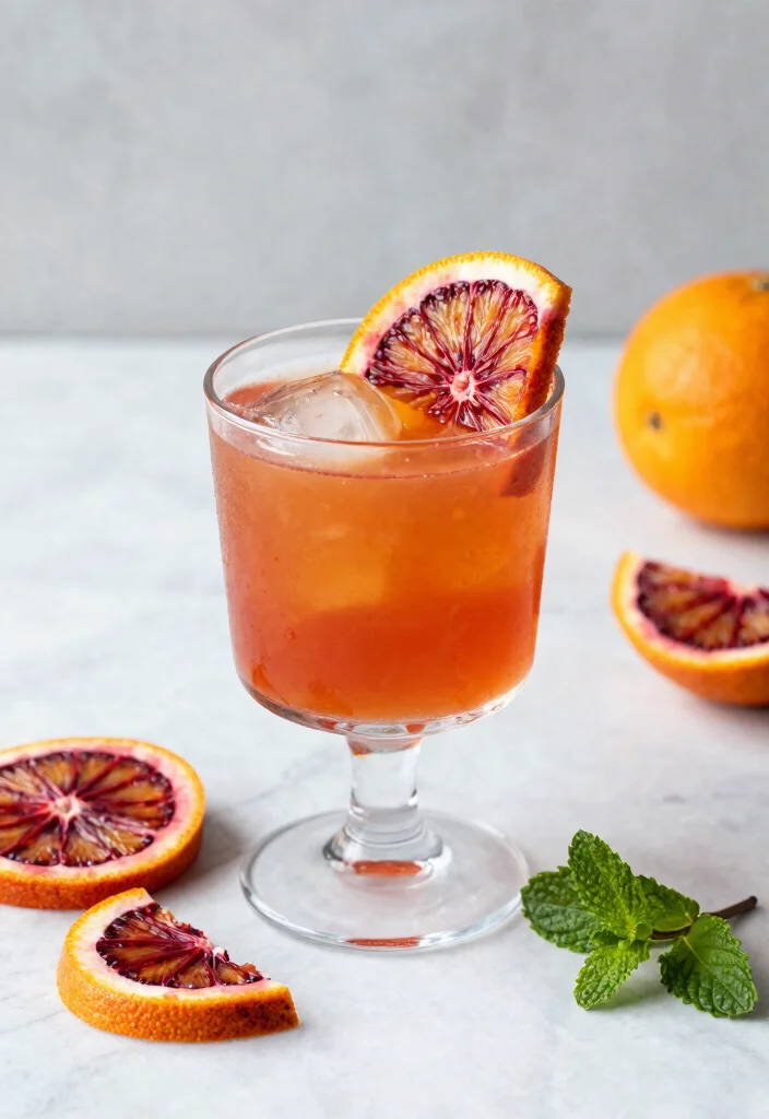 17 Tequila Old Fashioned Recipes Cocktail Worth Trying - 10. Blood Orange Tequila Old Fashioned 1
