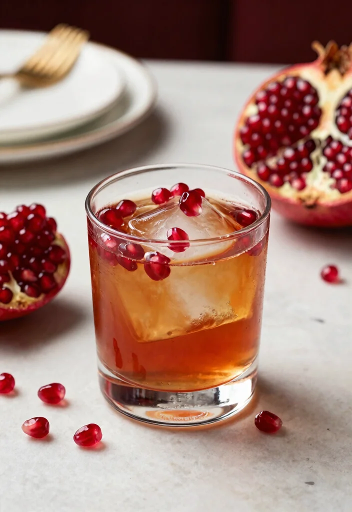17 Tequila Old Fashioned Recipes Cocktail Worth Trying - 17. Pomegranate Tequila Old Fashioned 1