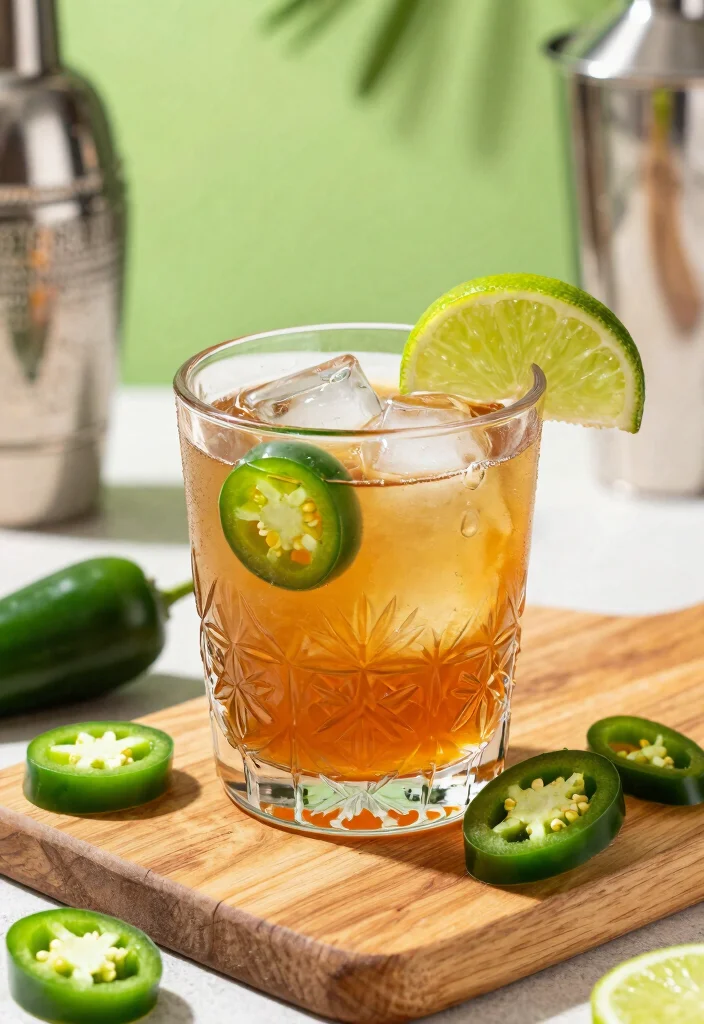 17 Tequila Old Fashioned Recipes Cocktail Worth Trying - 3. Spicy Jalapeño Tequila Old Fashioned 1