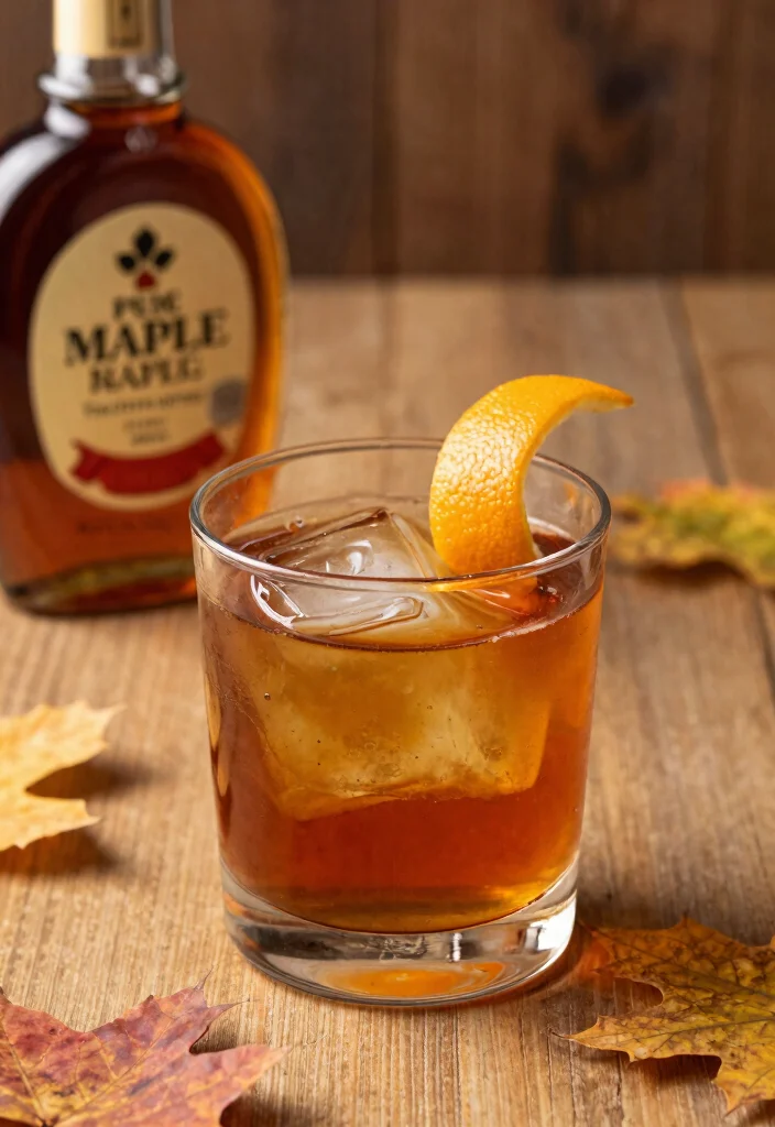 17 Tequila Old Fashioned Recipes Cocktail Worth Trying - 5. Maple Syrup Tequila Old Fashioned 1