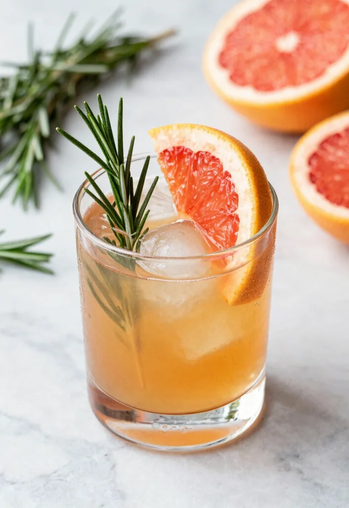 17 Tequila Old Fashioned Recipes Cocktail Worth Trying - 7. Grapefruit Rosemary Tequila Old Fashioned 1