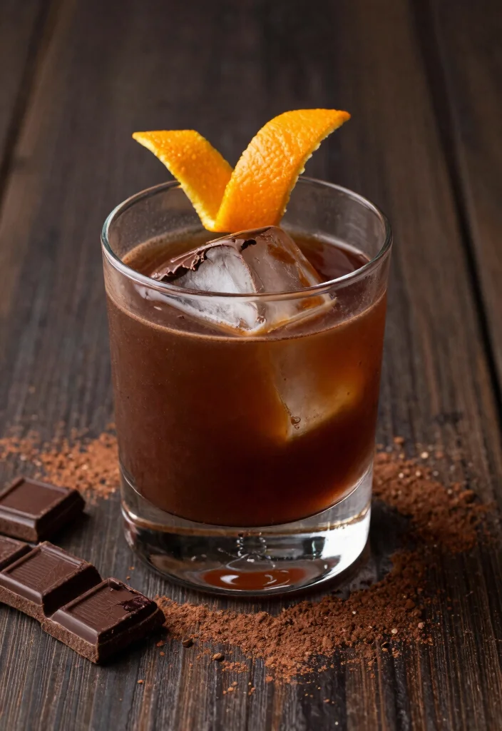 17 Tequila Old Fashioned Recipes Cocktail Worth Trying - 8. Chocolate Mole Tequila Old Fashioned 1