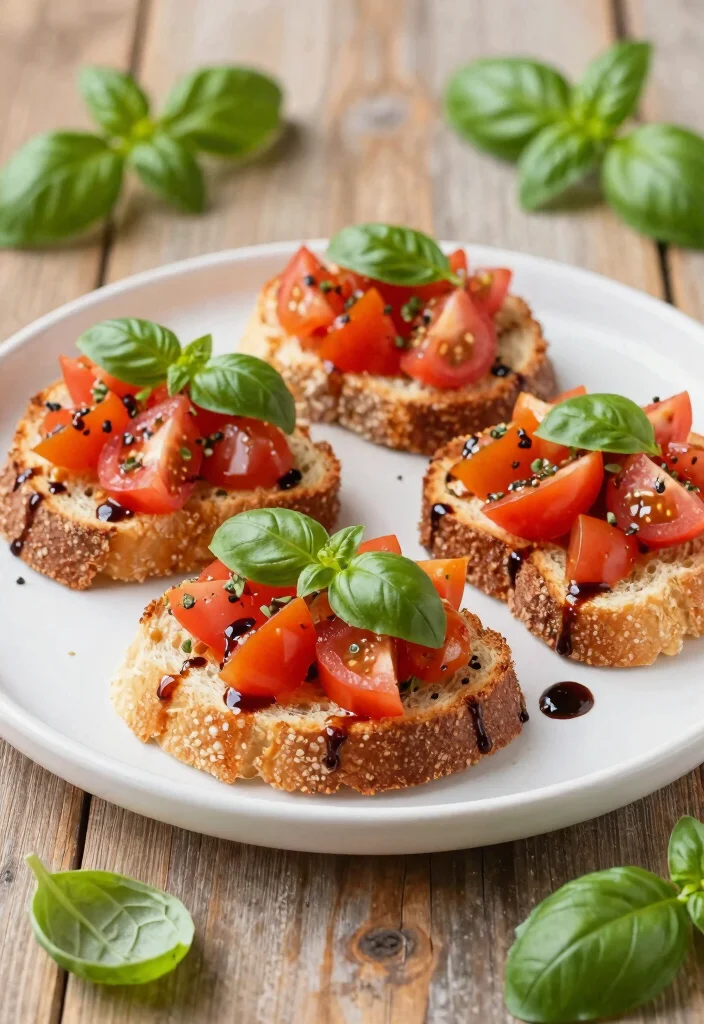 17 Unique Cocktail Rye Bread Recipes You’ve Never Tried - 2. Rye Bread Bruschetta with Tomato and Basil 1