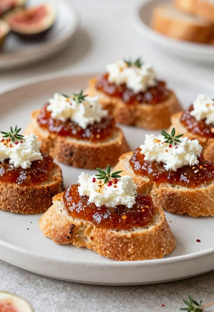 17 Unique Cocktail Rye Bread Recipes You’ve Never Tried - 3. Sweet and Spicy Rye Bread Crostini 1