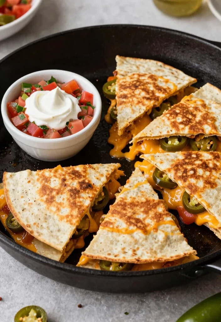 17 Unique Cocktail Rye Bread Recipes You’ve Never Tried - 8. Spicy Rye Bread Quesadillas with Cheese 1