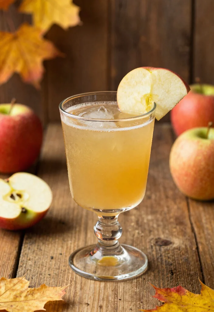 18 Apple Cider Vodka Cocktail Recipes with Crisp Flavor - 15. Honeycrisp Apple Cider Cocktail 1