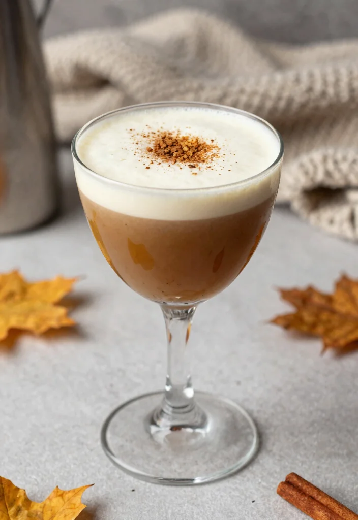 18 Apple Pie Moonshine Cocktail Recipes That Taste Like Fall - 5. Autumn Spice White Russian 1