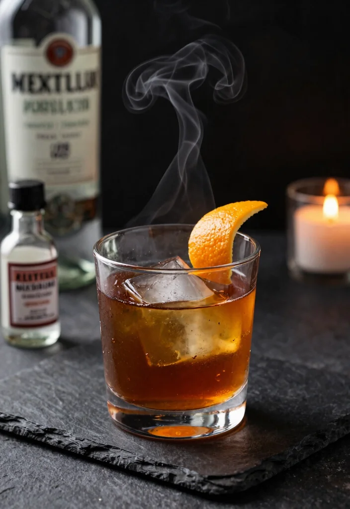 18 Brown Sugar Old Fashioned Cocktail Recipes Rich & Smooth - 7. Smoky Brown Sugar Old Fashioned 1