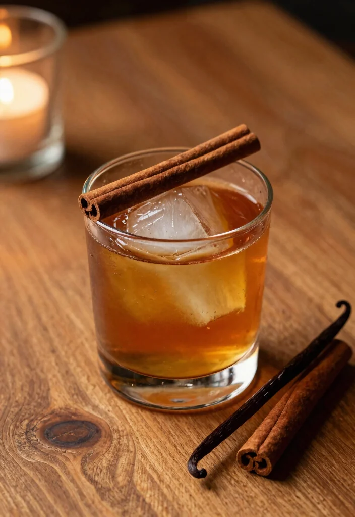 18 Cinnamon Old Fashioned Cocktail Recipes Warm & Spiced - 11. Vanilla Cinnamon Old Fashioned 1