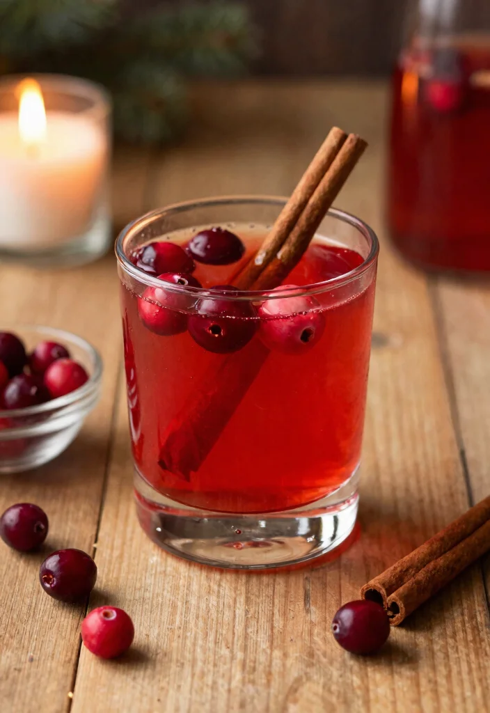 18 Cinnamon Old Fashioned Cocktail Recipes Warm & Spiced - 6. Cranberry Cinnamon Old Fashioned 1