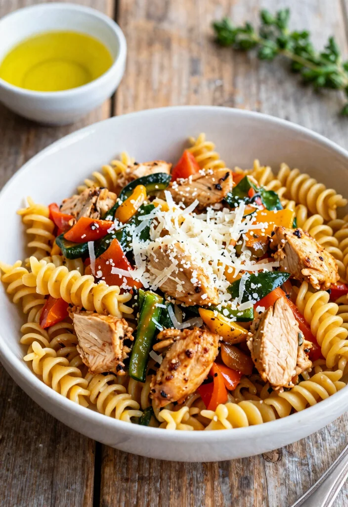18 Easy Mediterranean Chicken Recipes Ready Fast - 11. Mediterranean Chicken Pasta 1