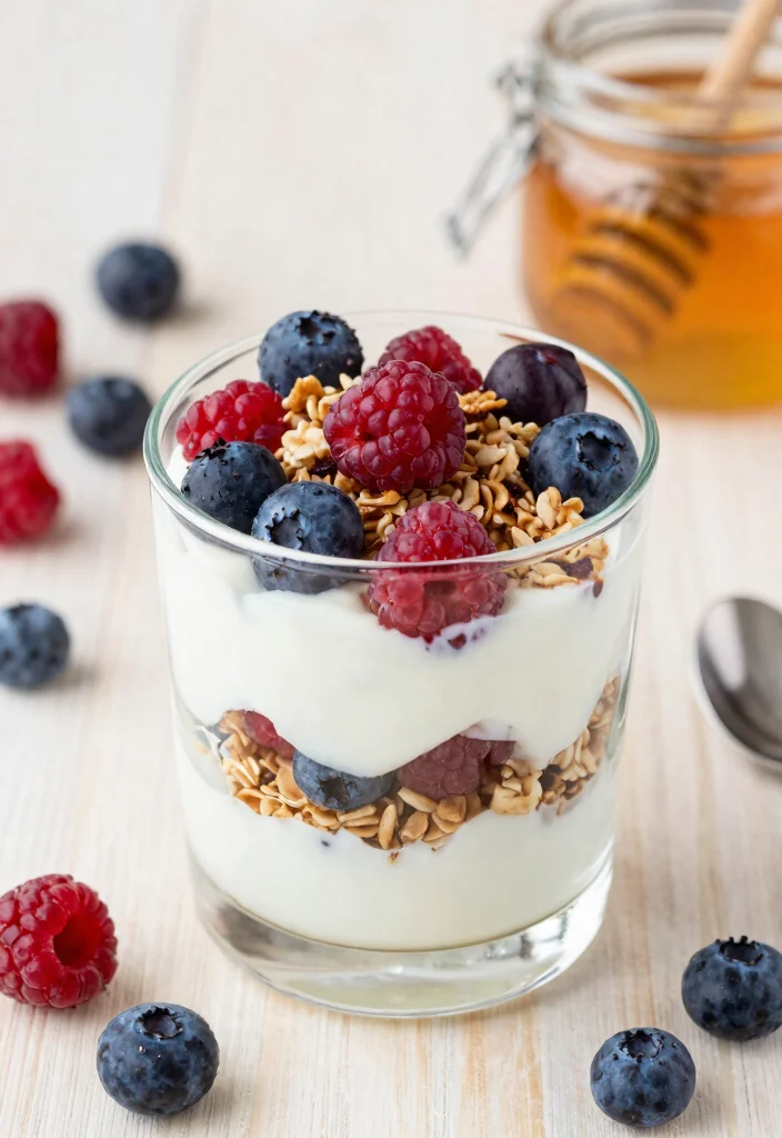 18 Easy Mediterranean Diet Meal Plan Recipes for a Healthy Week - 13. Greek Yogurt Parfait 1