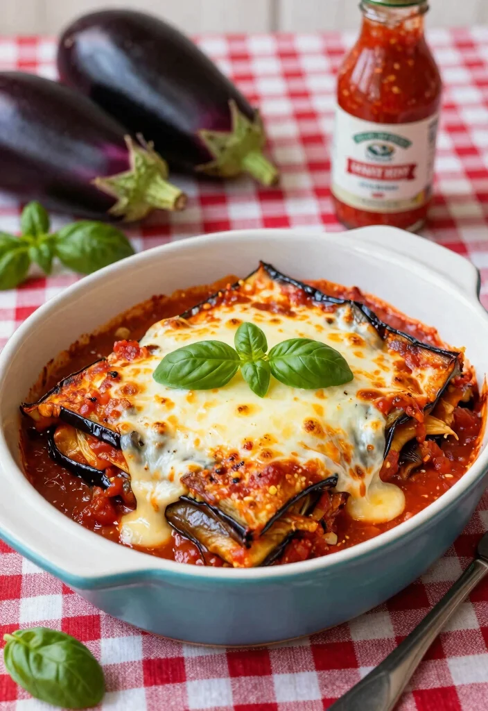 18 Easy Mediterranean Diet Meal Plan Recipes for a Healthy Week - 14. Baked Eggplant Parmesan 1