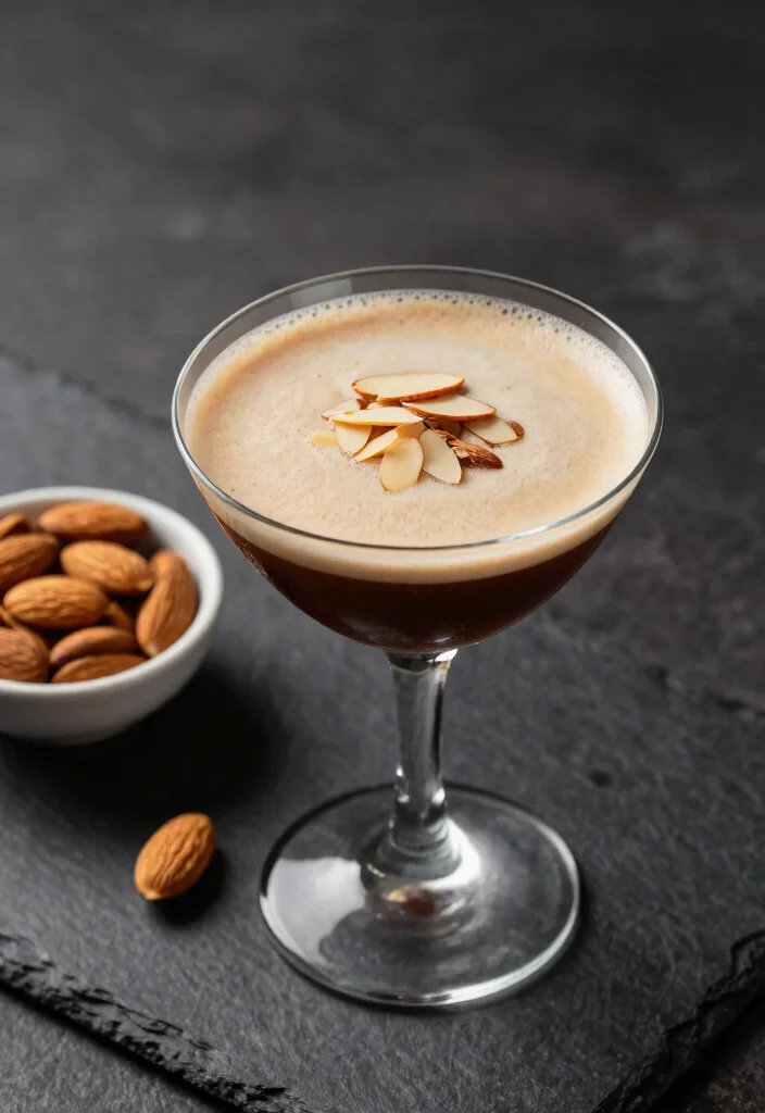 18 Espresso Martini Cocktail Recipes for Coffee Lovers - 11. Almond Espresso Martini 1