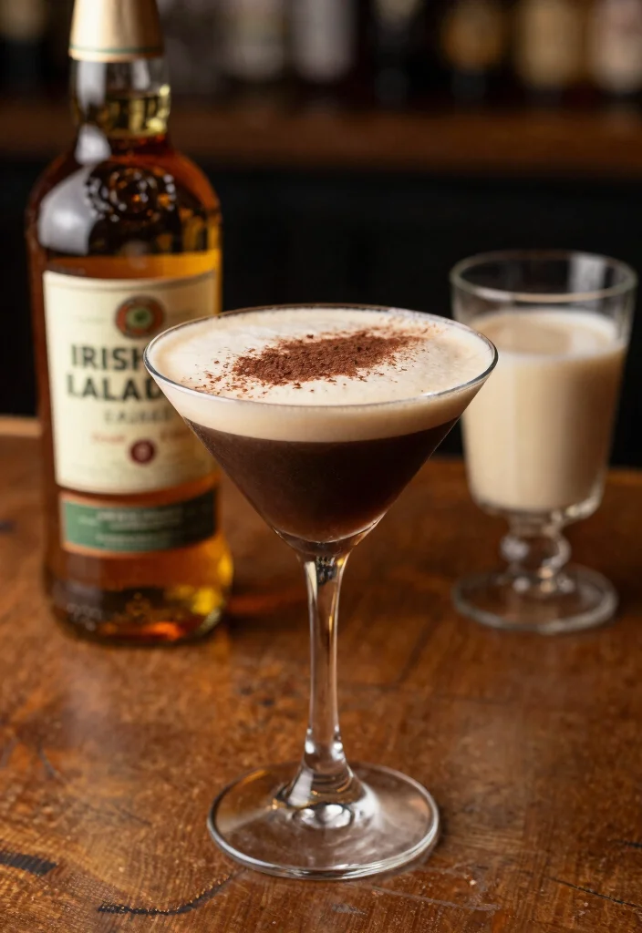 18 Espresso Martini Cocktail Recipes for Coffee Lovers - 7. Irish Espresso Martini 1