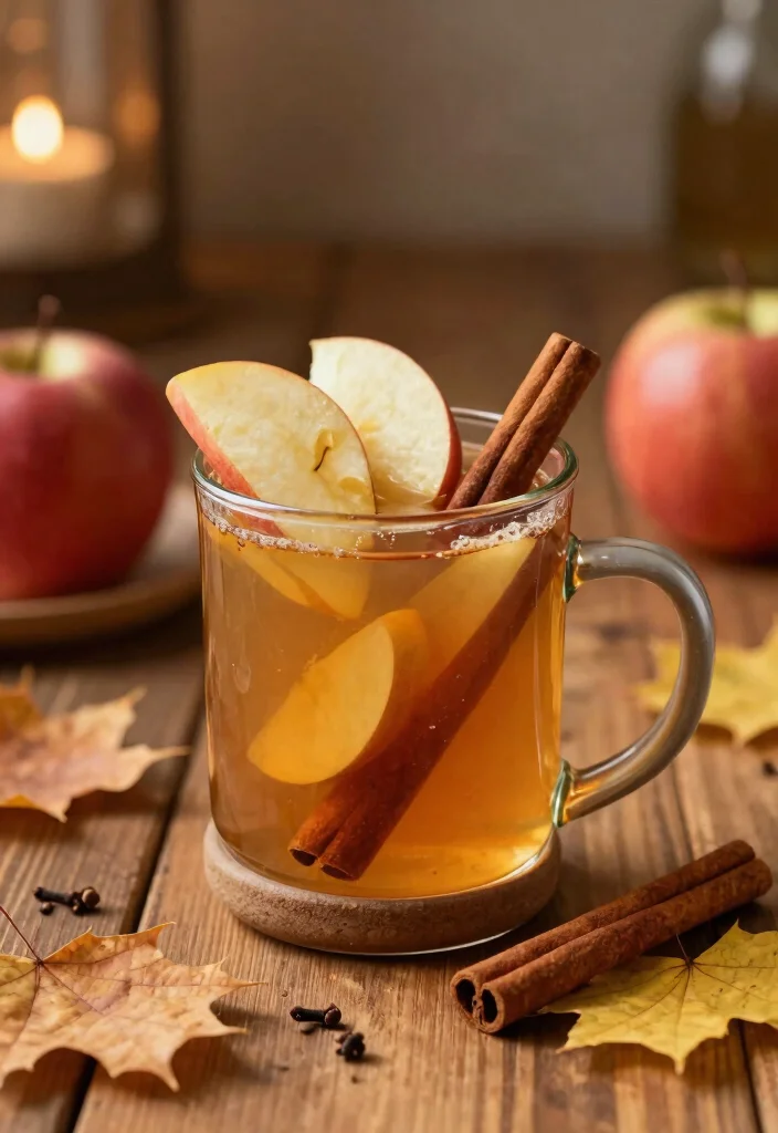 18 Fall Gin Cocktail Recipes with Seasonal Ingredients - 16. Mulled Gin and Apple Cider 1