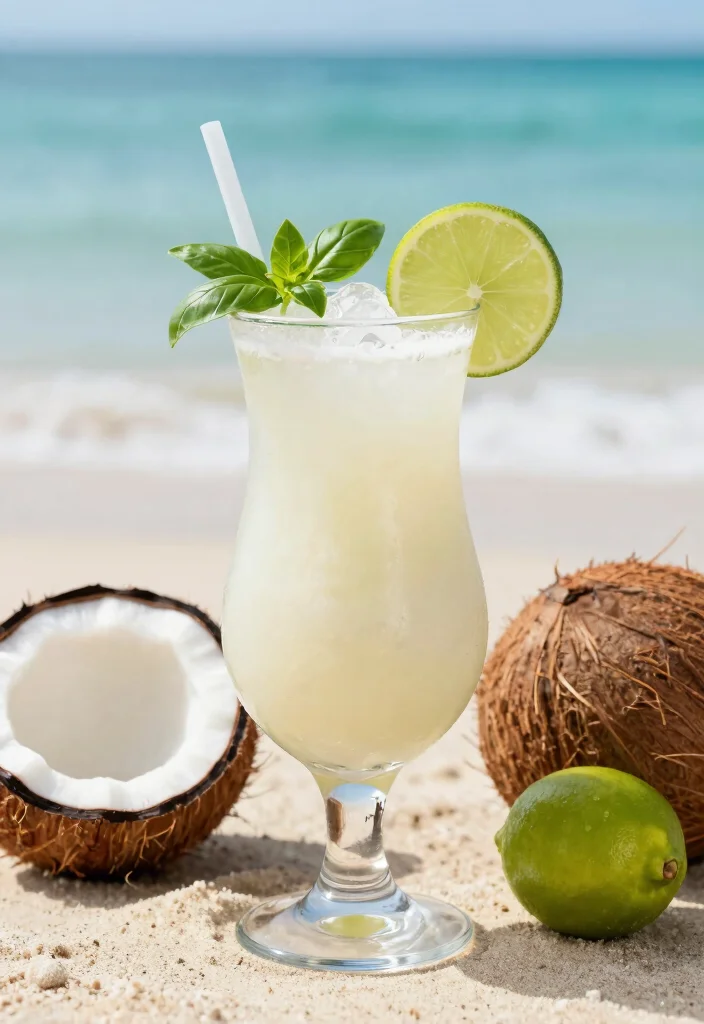 18 Gin Basil Smash Cocktail Recipes Fresh & Herbal - 10. Coconut Gin Basil Smash 1